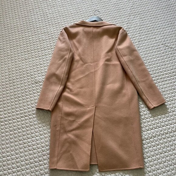 NWOT Ulla Johnson Wool coat Camel Overcoat Size P - Picture 10 of 12